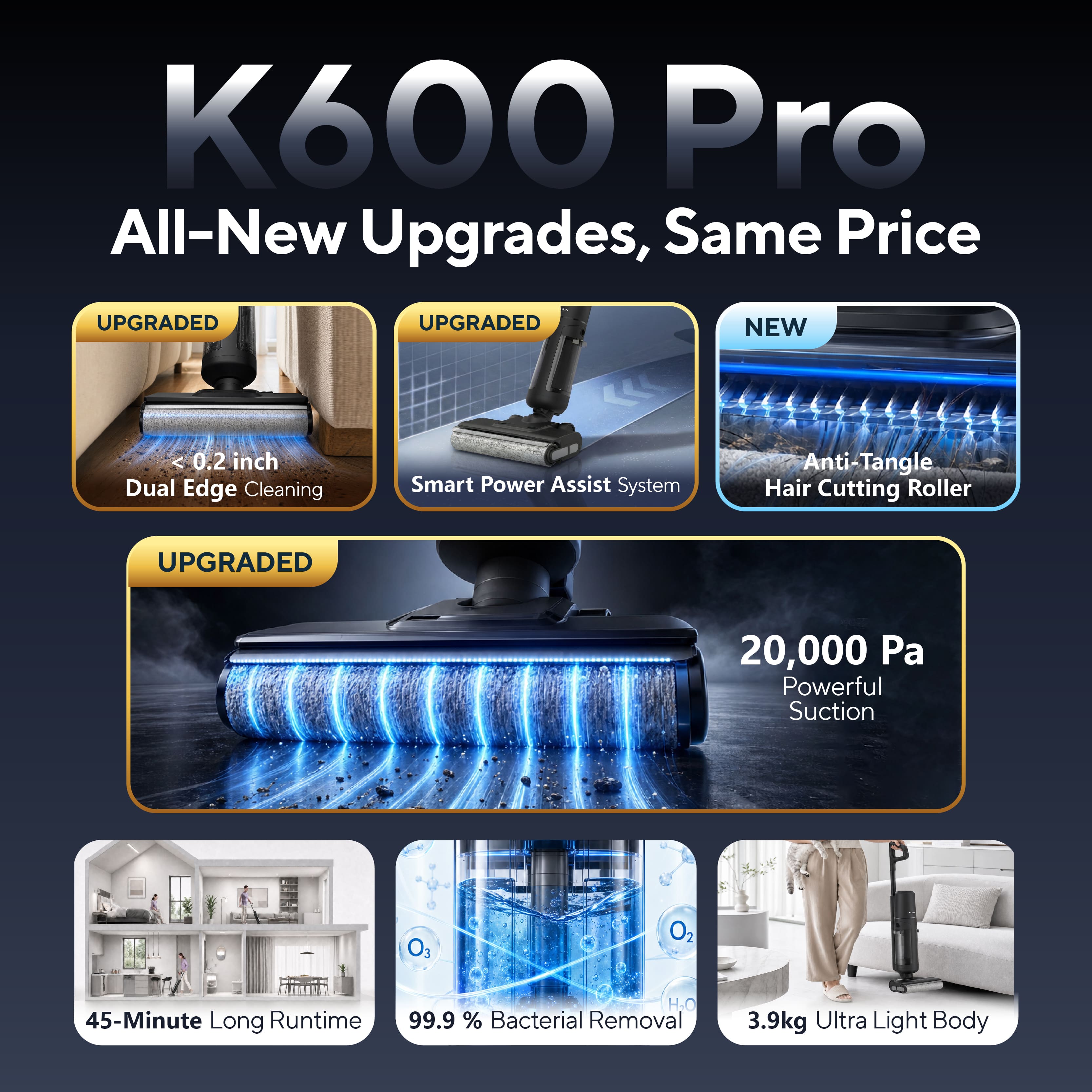 Kurin K600 Pro Floor Washer (NEW UPGRADE)