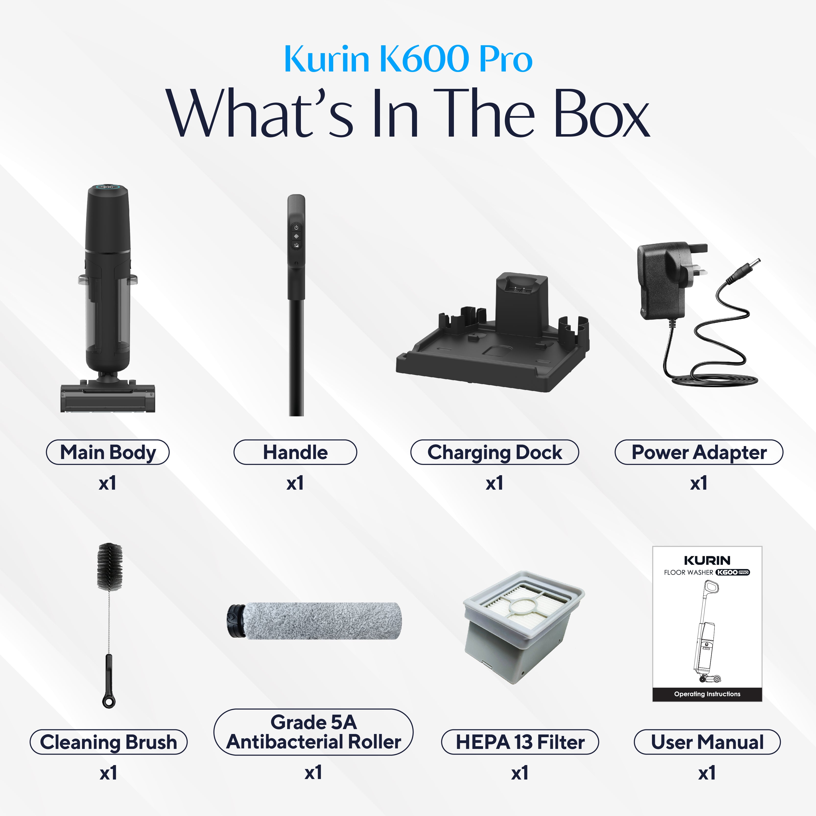 Kurin Airmed™ K600 Pro Floor Washer