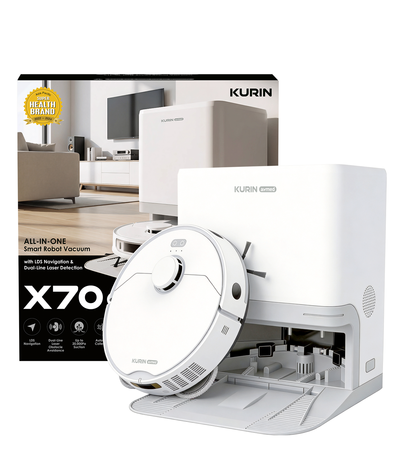 Kurin X70 Ultra Robot Vacuum