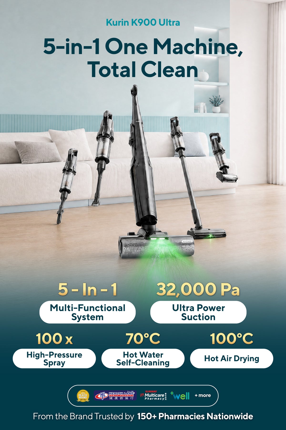Kurin K900 Ultra Floor Washer