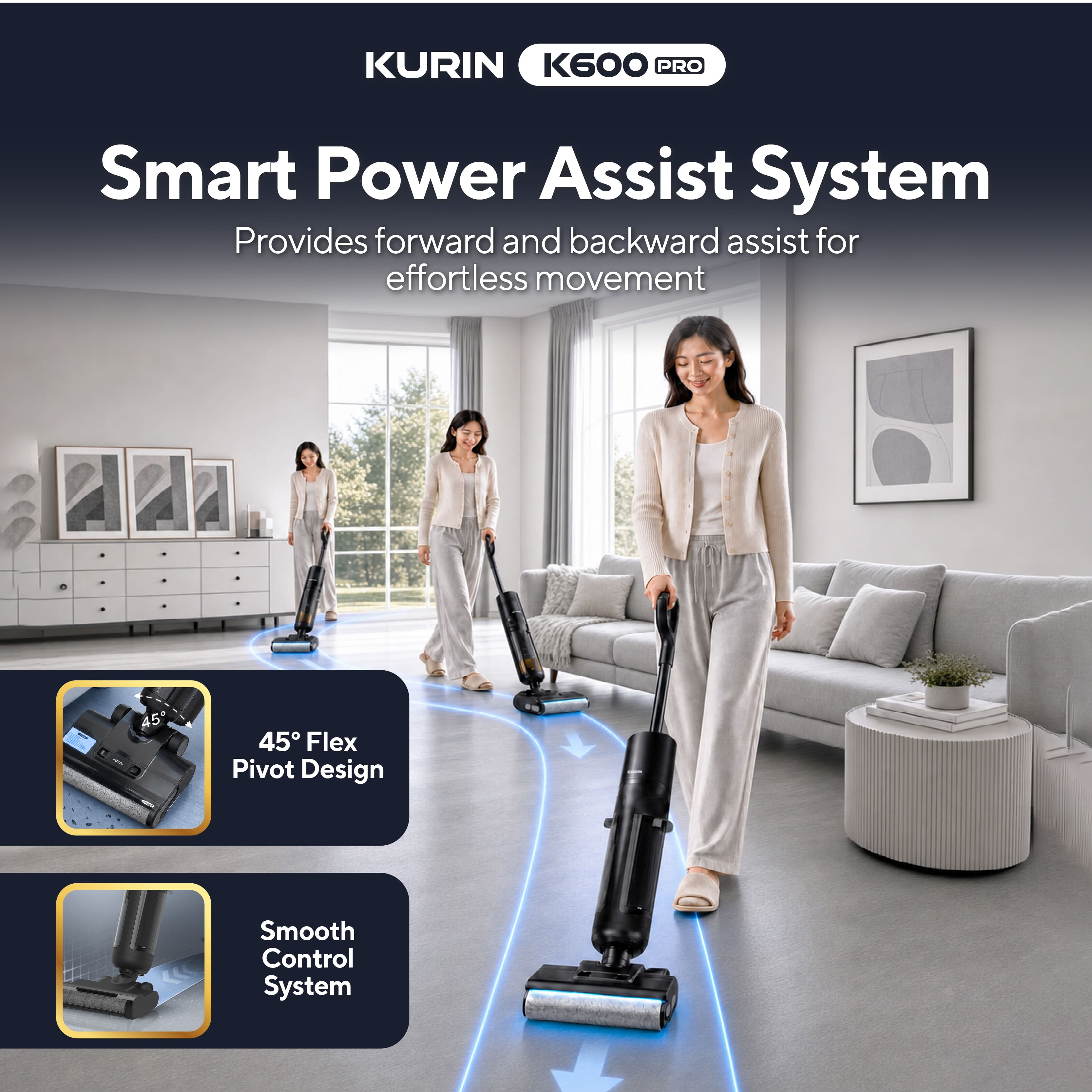Kurin K600 Pro Floor Washer (NEW UPGRADE)