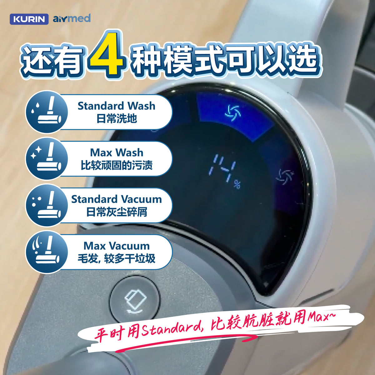 [Lisa Tan团购] Kurin K800 Max+ Floor Washer
