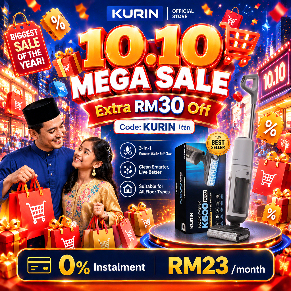 Kurin K600 Pro Floor Washer (NEW UPGRADE)
